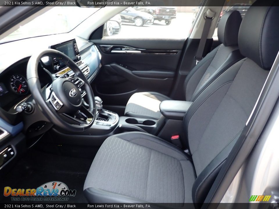 2021 Kia Seltos S AWD Steel Gray / Black Photo #14