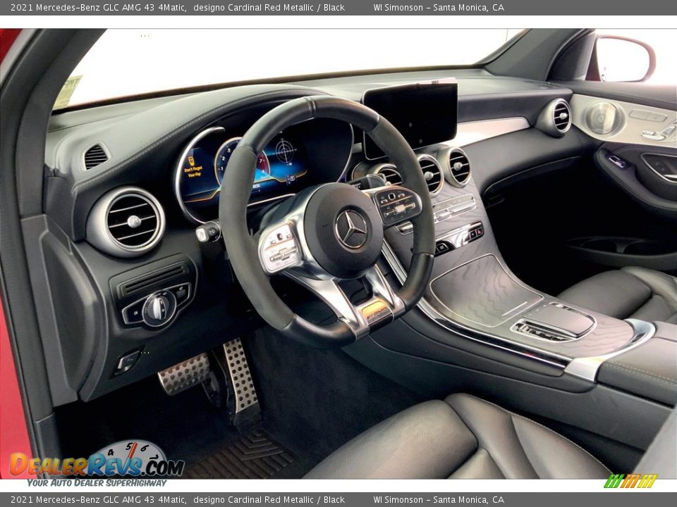 Black Interior - 2021 Mercedes-Benz GLC AMG 43 4Matic Photo #14