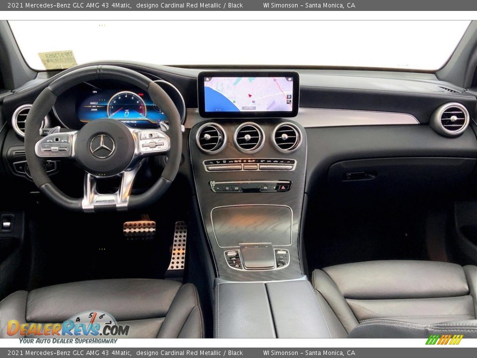 Dashboard of 2021 Mercedes-Benz GLC AMG 43 4Matic Photo #15