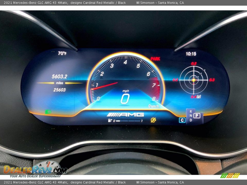 2021 Mercedes-Benz GLC AMG 43 4Matic Gauges Photo #23