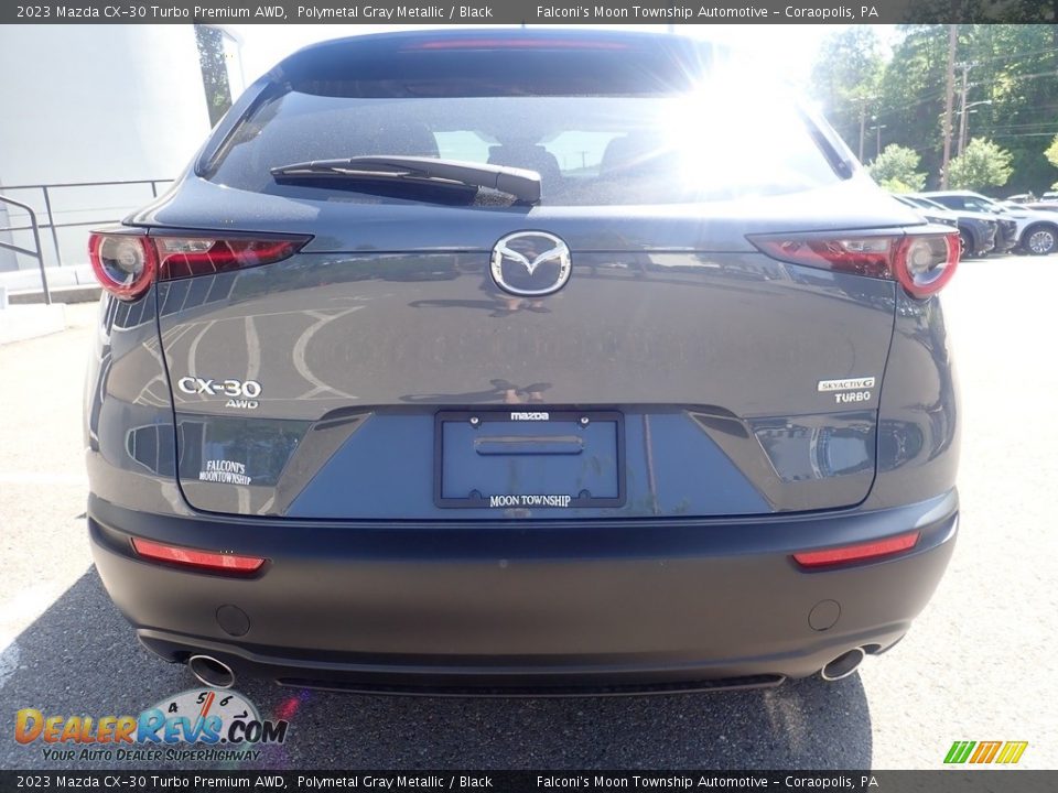 2023 Mazda CX-30 Turbo Premium AWD Polymetal Gray Metallic / Black Photo #3