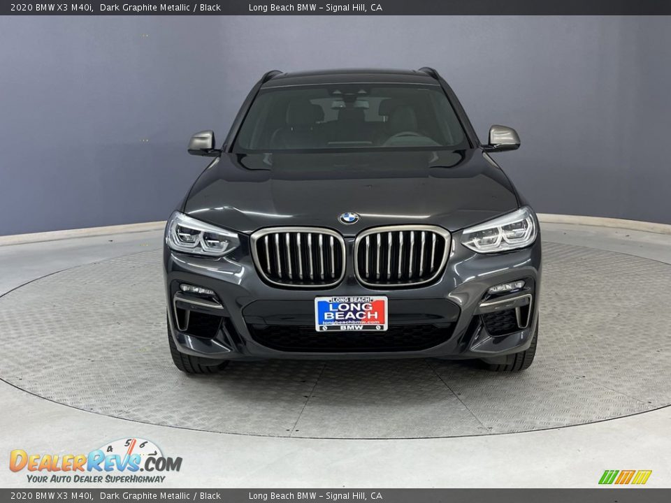 2020 BMW X3 M40i Dark Graphite Metallic / Black Photo #2