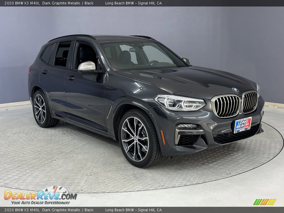 Front 3/4 View of 2020 BMW X3 M40i Photo #3