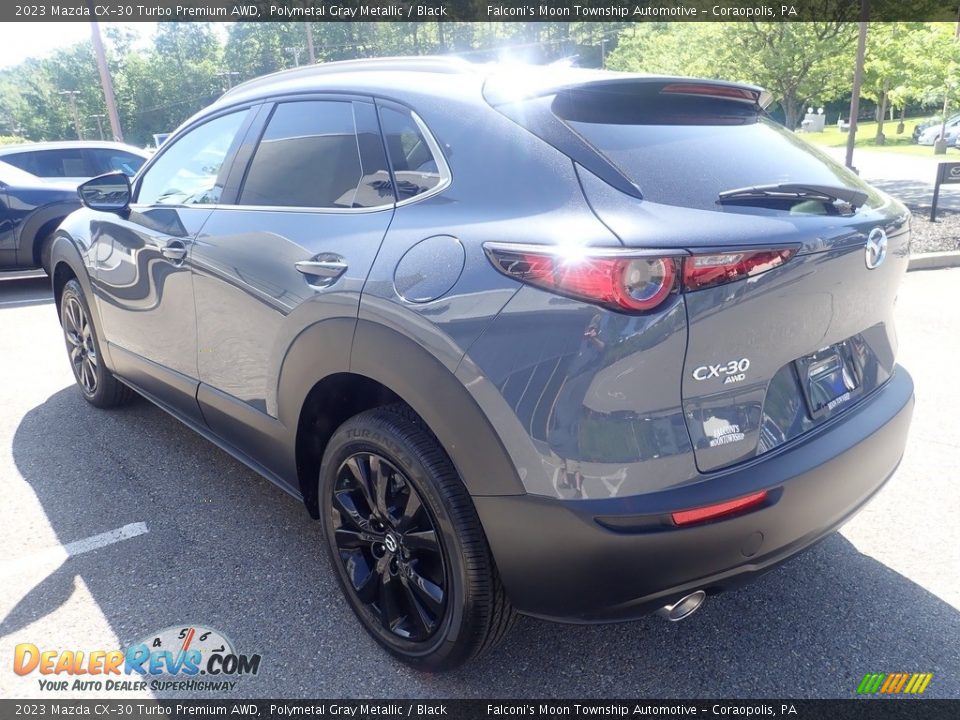 2023 Mazda CX-30 Turbo Premium AWD Polymetal Gray Metallic / Black Photo #5