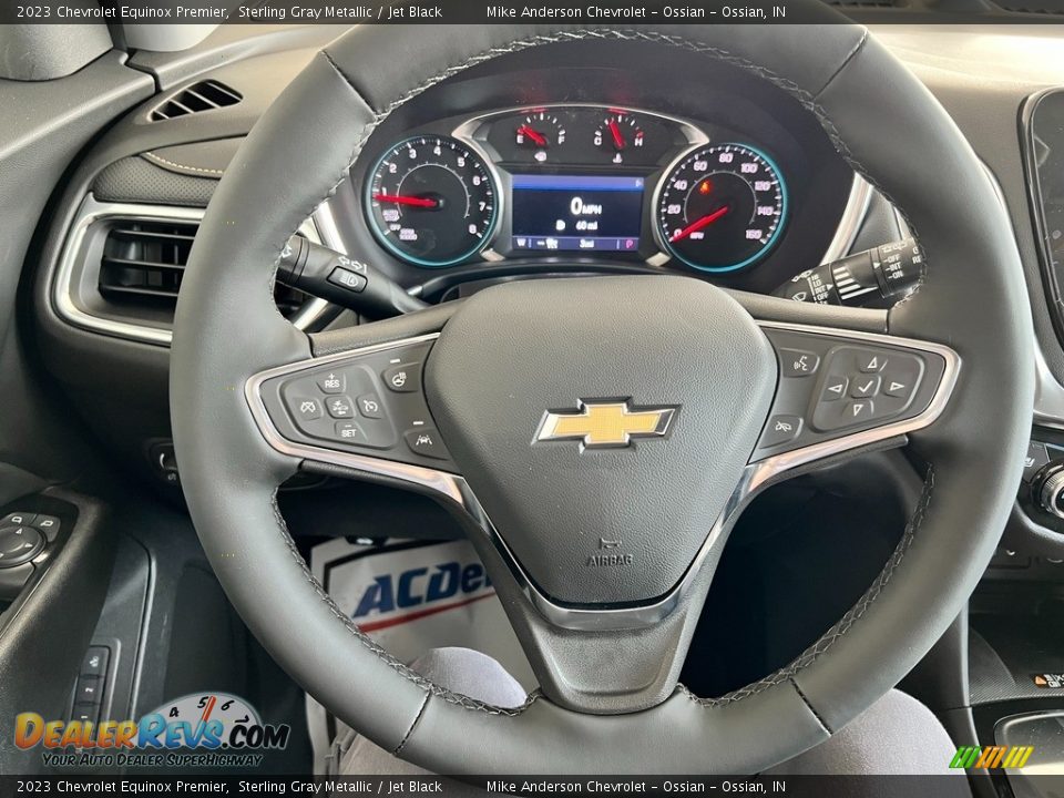 2023 Chevrolet Equinox Premier Sterling Gray Metallic / Jet Black Photo #17