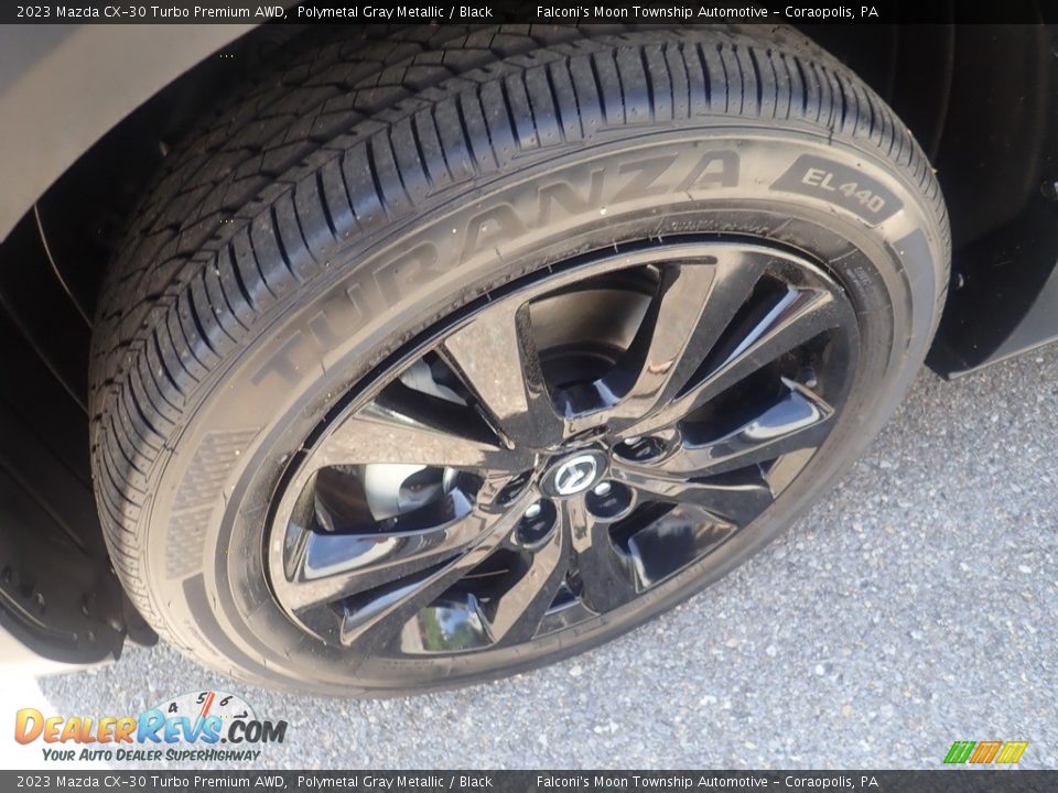 2023 Mazda CX-30 Turbo Premium AWD Polymetal Gray Metallic / Black Photo #9