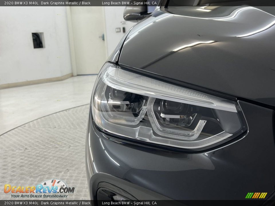 2020 BMW X3 M40i Dark Graphite Metallic / Black Photo #8