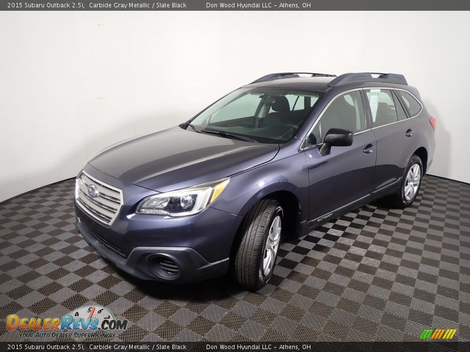 2015 Subaru Outback 2.5i Carbide Gray Metallic / Slate Black Photo #9