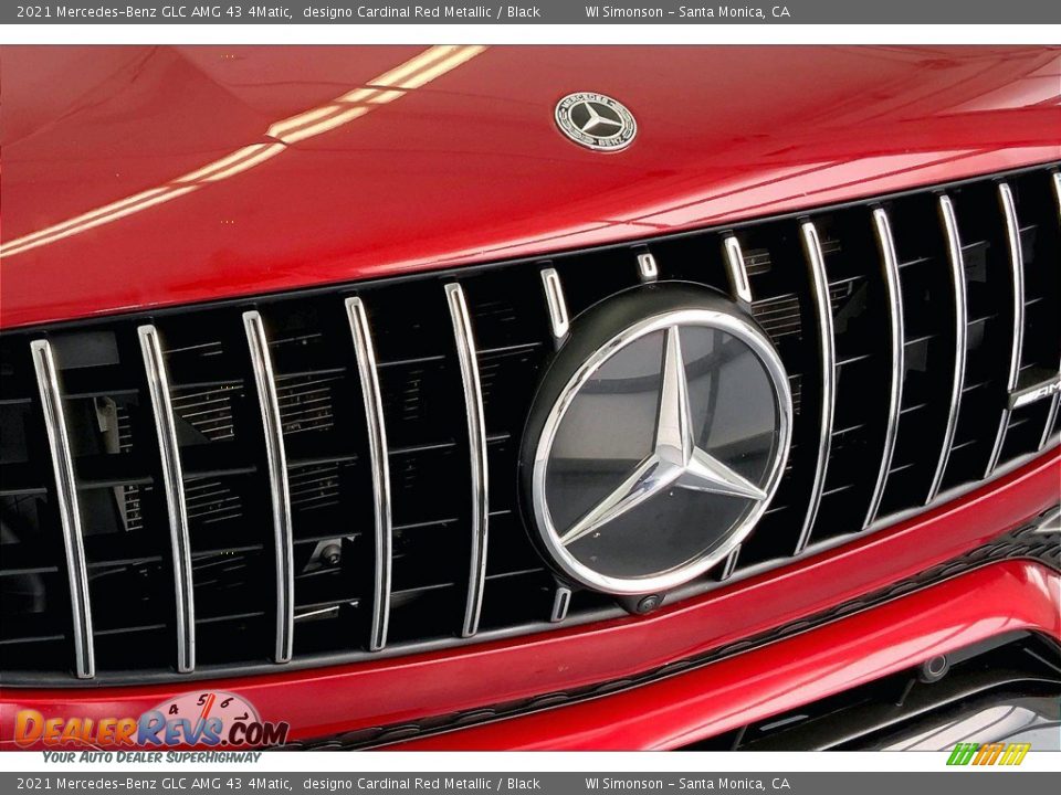 2021 Mercedes-Benz GLC AMG 43 4Matic designo Cardinal Red Metallic / Black Photo #30