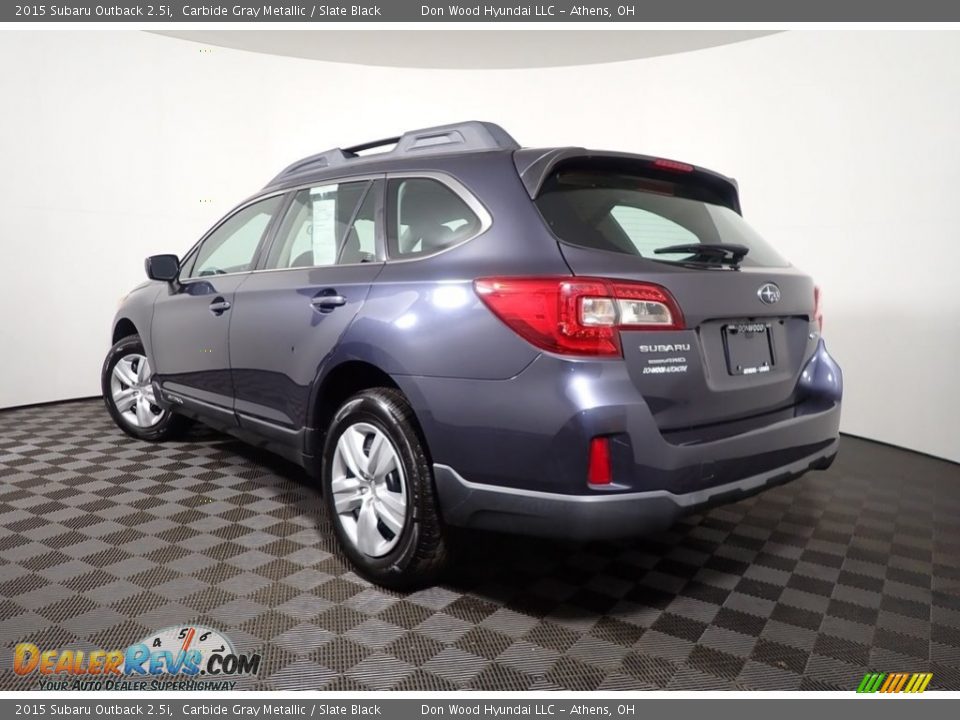 2015 Subaru Outback 2.5i Carbide Gray Metallic / Slate Black Photo #11