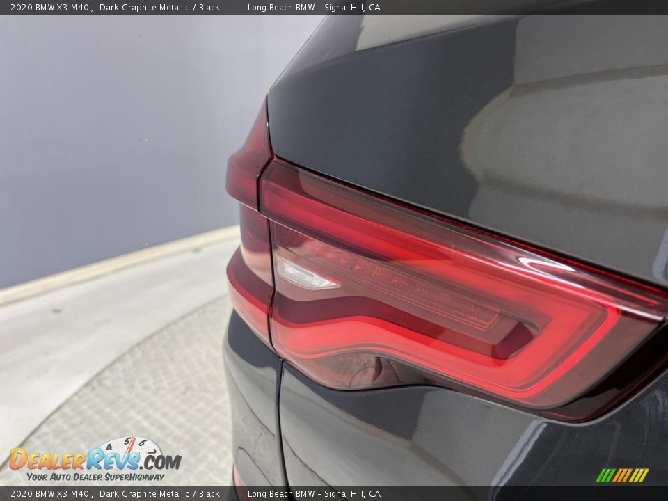 2020 BMW X3 M40i Dark Graphite Metallic / Black Photo #17