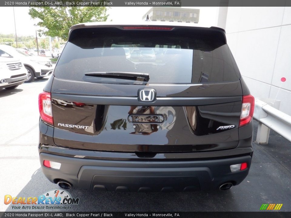 2020 Honda Passport EX-L AWD Black Copper Pearl / Black Photo #7