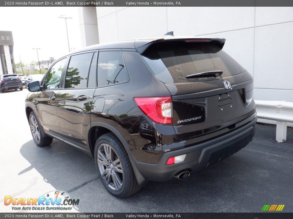 Black Copper Pearl 2020 Honda Passport EX-L AWD Photo #8