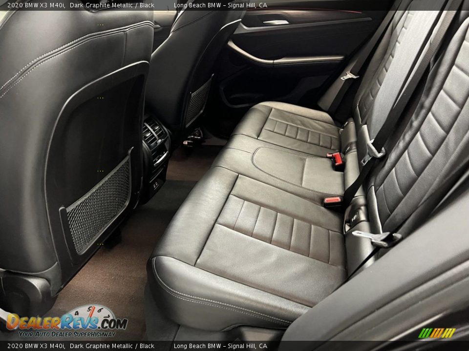 Rear Seat of 2020 BMW X3 M40i Photo #20