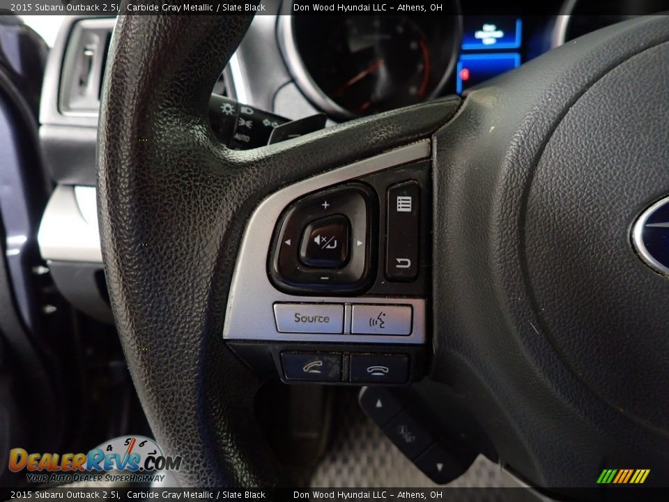 2015 Subaru Outback 2.5i Steering Wheel Photo #27