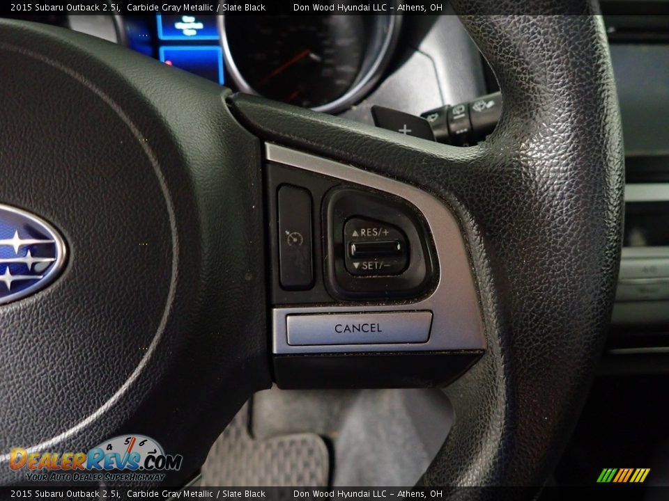 2015 Subaru Outback 2.5i Steering Wheel Photo #28