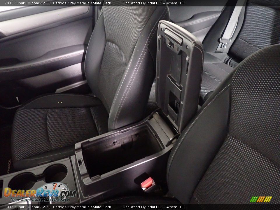 2015 Subaru Outback 2.5i Carbide Gray Metallic / Slate Black Photo #31