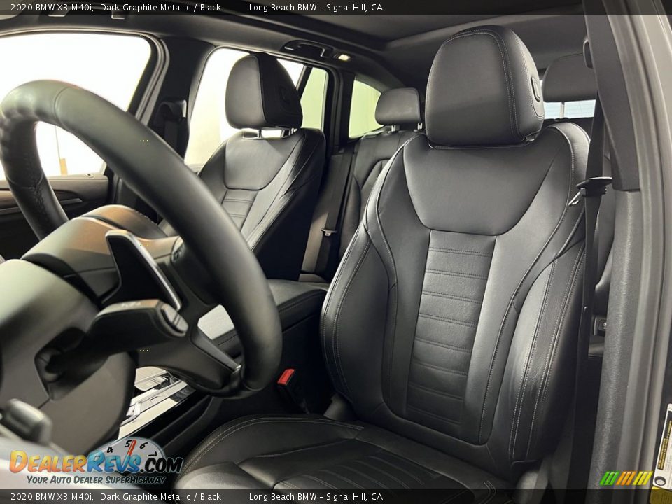 Front Seat of 2020 BMW X3 M40i Photo #24