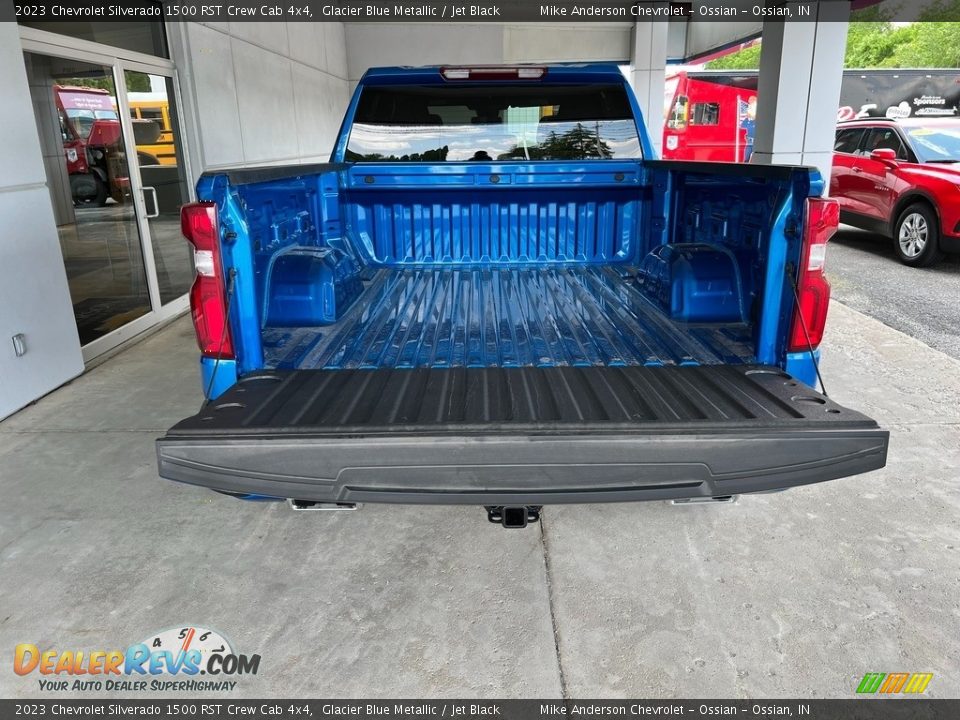 2023 Chevrolet Silverado 1500 RST Crew Cab 4x4 Glacier Blue Metallic / Jet Black Photo #9