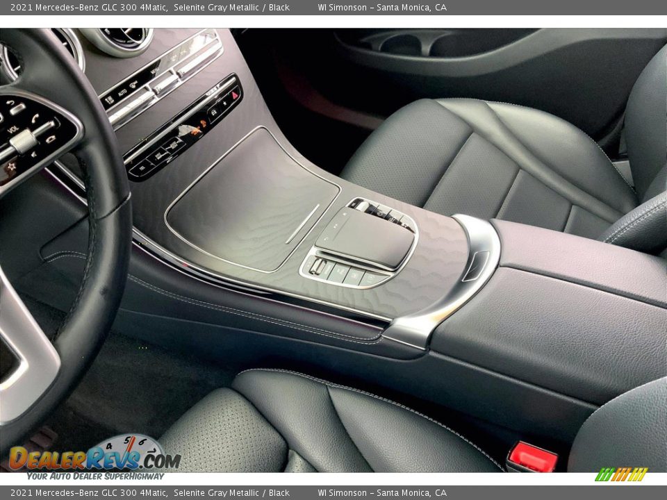 2021 Mercedes-Benz GLC 300 4Matic Selenite Gray Metallic / Black Photo #17