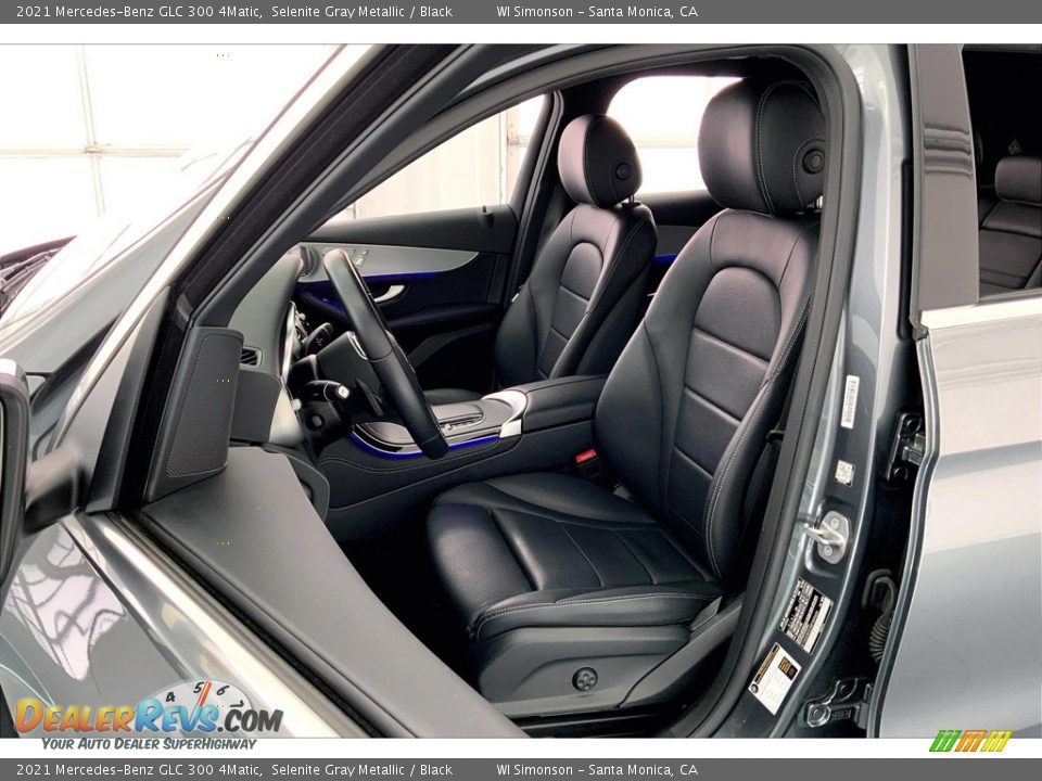 2021 Mercedes-Benz GLC 300 4Matic Selenite Gray Metallic / Black Photo #18