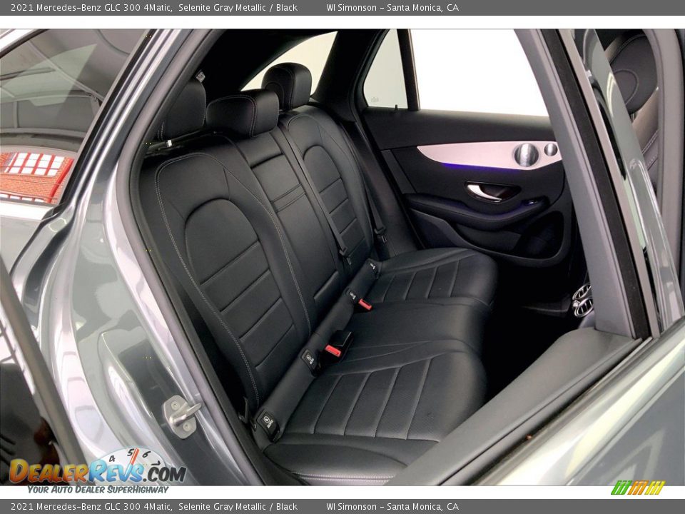 2021 Mercedes-Benz GLC 300 4Matic Selenite Gray Metallic / Black Photo #19