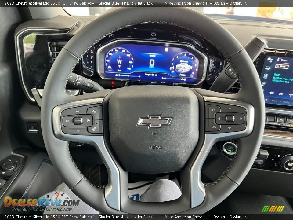 2023 Chevrolet Silverado 1500 RST Crew Cab 4x4 Steering Wheel Photo #17
