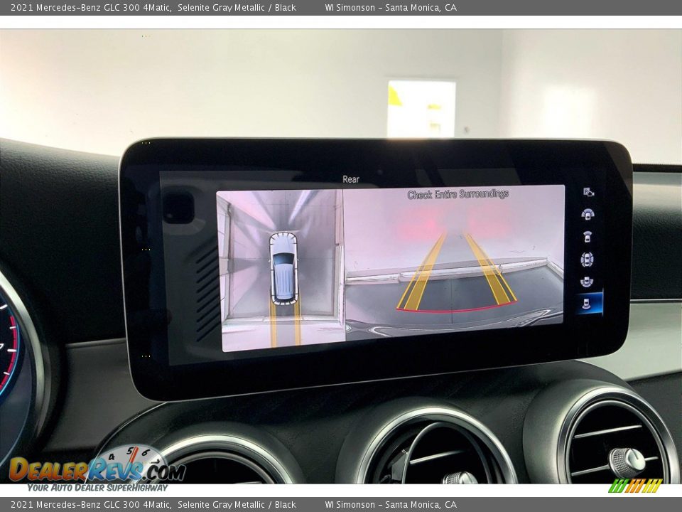2021 Mercedes-Benz GLC 300 4Matic Selenite Gray Metallic / Black Photo #24