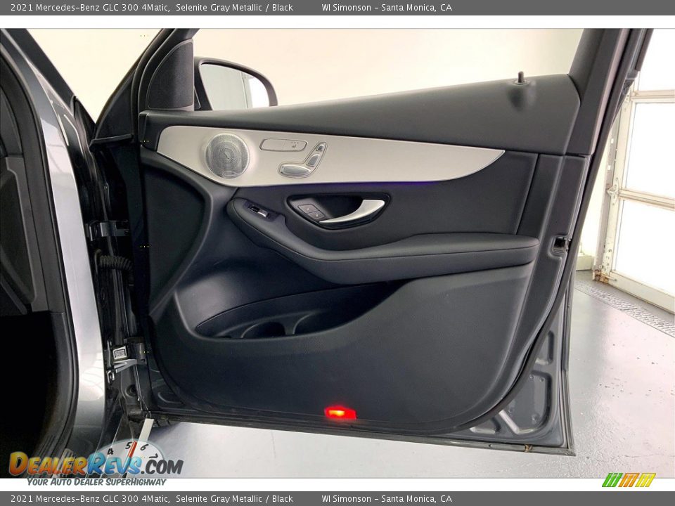 2021 Mercedes-Benz GLC 300 4Matic Selenite Gray Metallic / Black Photo #26