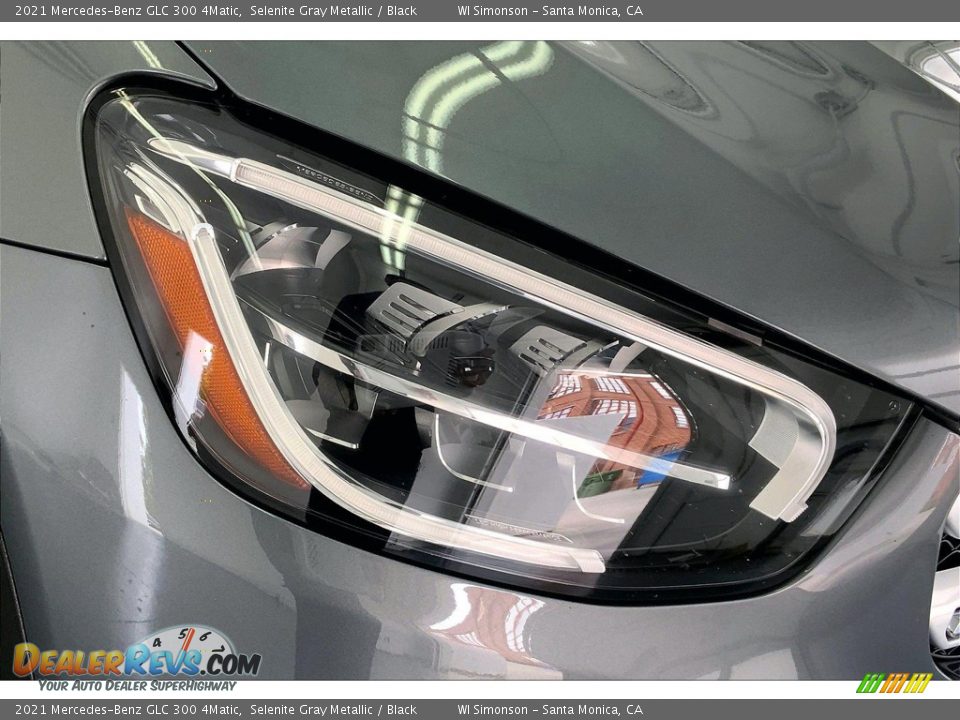 2021 Mercedes-Benz GLC 300 4Matic Selenite Gray Metallic / Black Photo #27