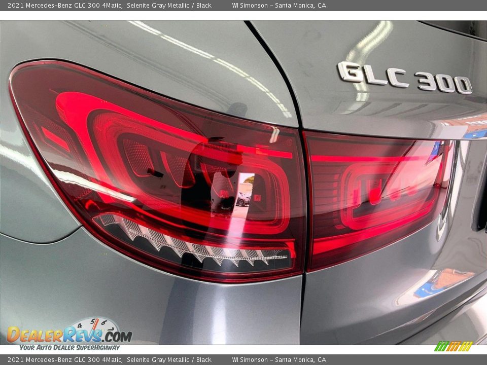 2021 Mercedes-Benz GLC 300 4Matic Selenite Gray Metallic / Black Photo #28