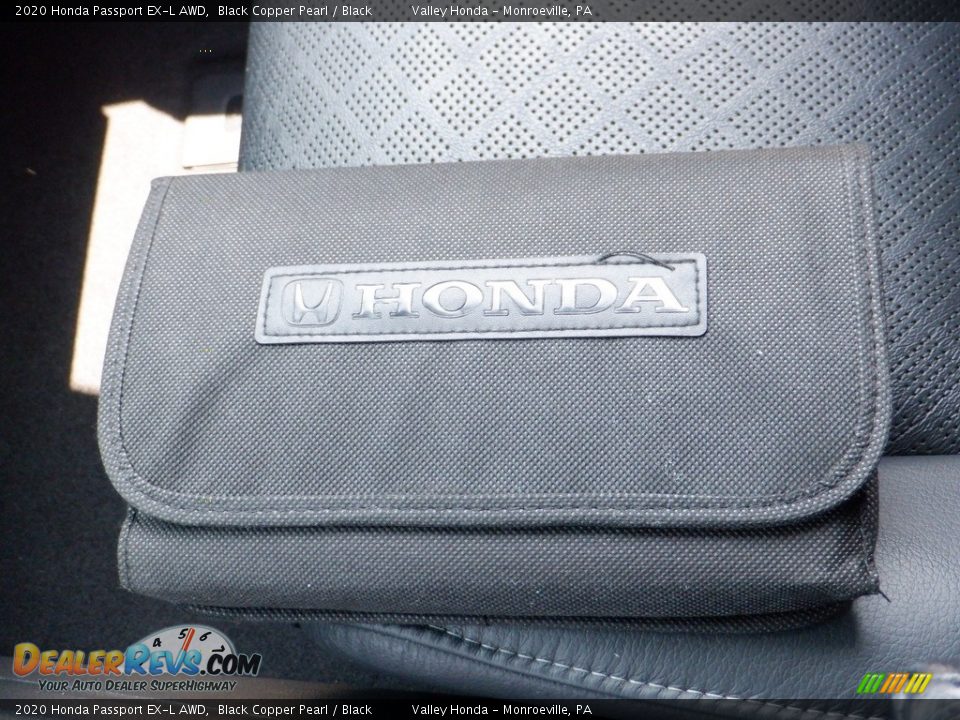 2020 Honda Passport EX-L AWD Black Copper Pearl / Black Photo #33