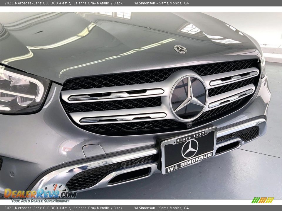 2021 Mercedes-Benz GLC 300 4Matic Selenite Gray Metallic / Black Photo #29