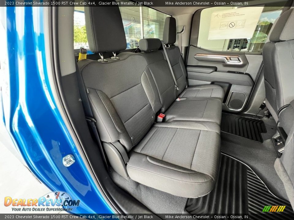 Rear Seat of 2023 Chevrolet Silverado 1500 RST Crew Cab 4x4 Photo #25