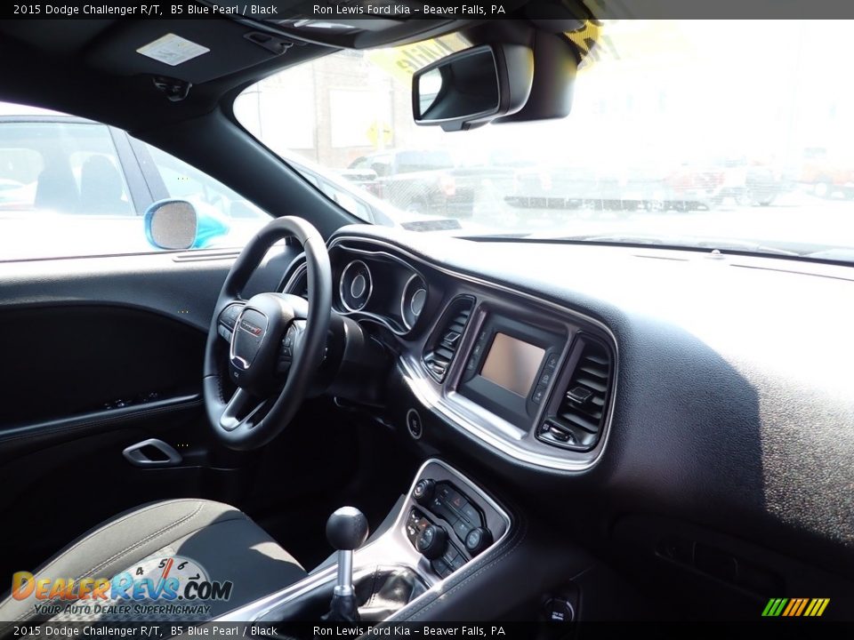 2015 Dodge Challenger R/T B5 Blue Pearl / Black Photo #10