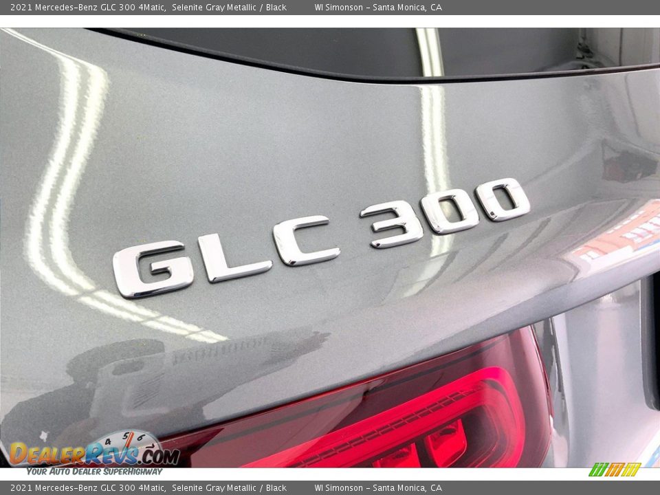 2021 Mercedes-Benz GLC 300 4Matic Selenite Gray Metallic / Black Photo #30
