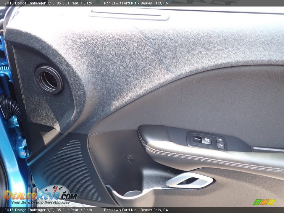 2015 Dodge Challenger R/T B5 Blue Pearl / Black Photo #11