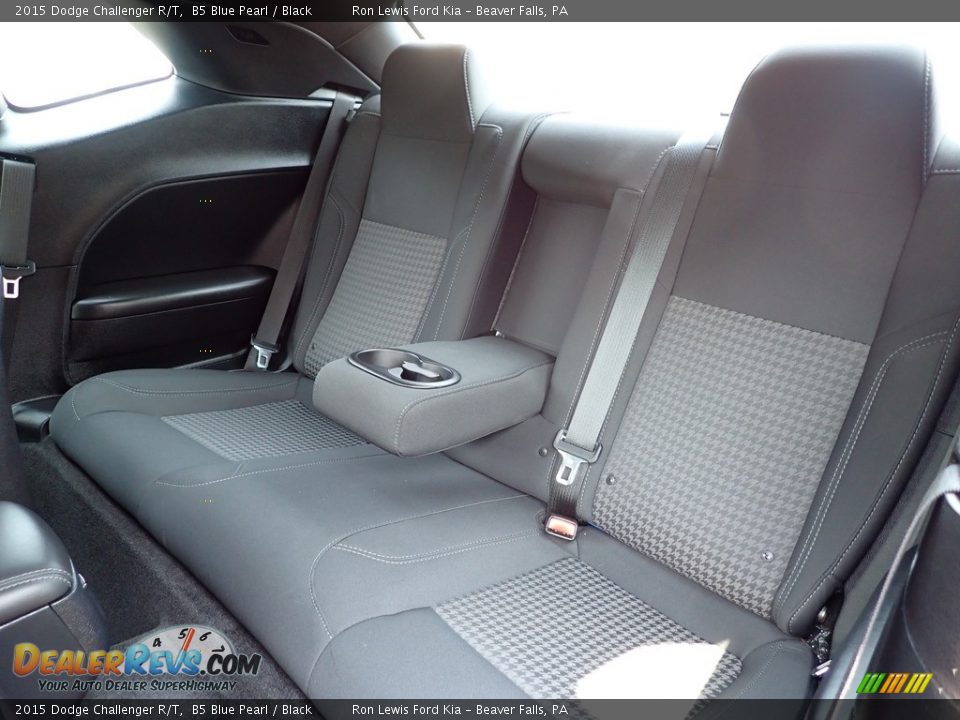 2015 Dodge Challenger R/T B5 Blue Pearl / Black Photo #13