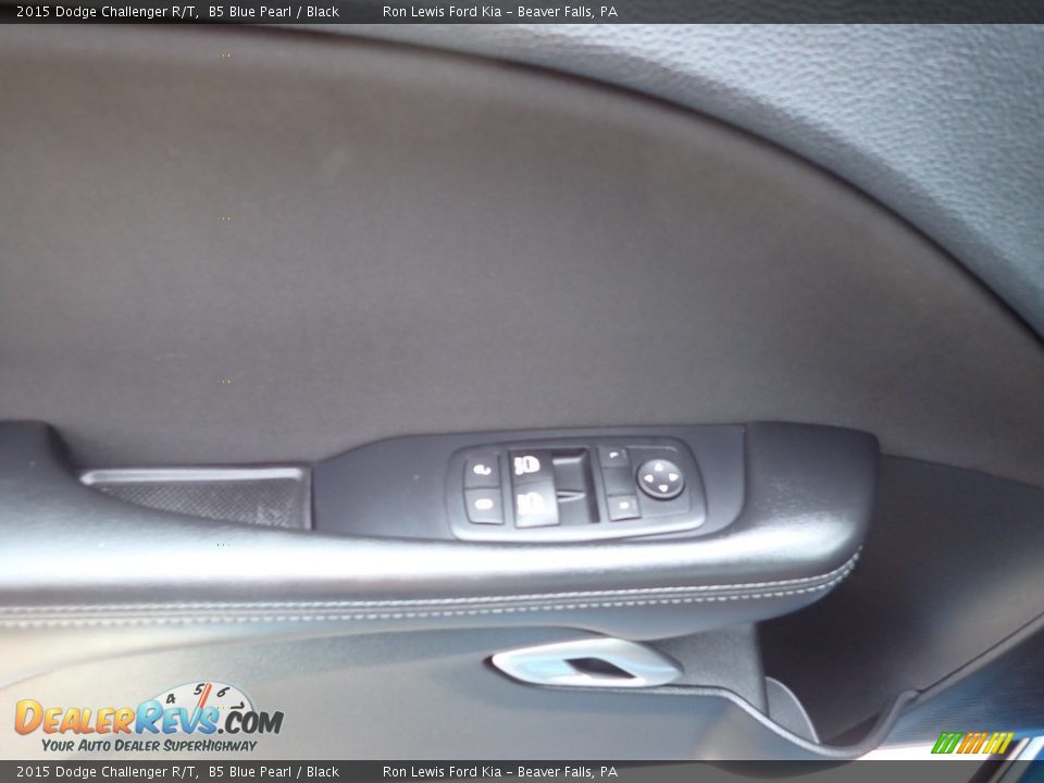 2015 Dodge Challenger R/T B5 Blue Pearl / Black Photo #14