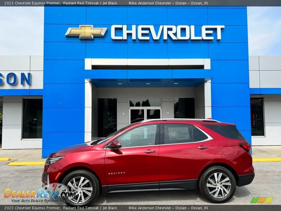 2023 Chevrolet Equinox Premier Radiant Red Tintcoat / Jet Black Photo #1