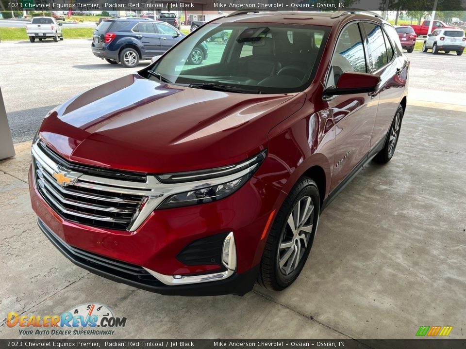 2023 Chevrolet Equinox Premier Radiant Red Tintcoat / Jet Black Photo #2