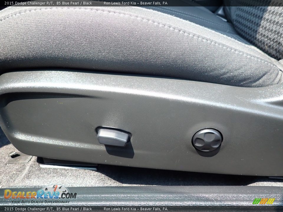 2015 Dodge Challenger R/T B5 Blue Pearl / Black Photo #15
