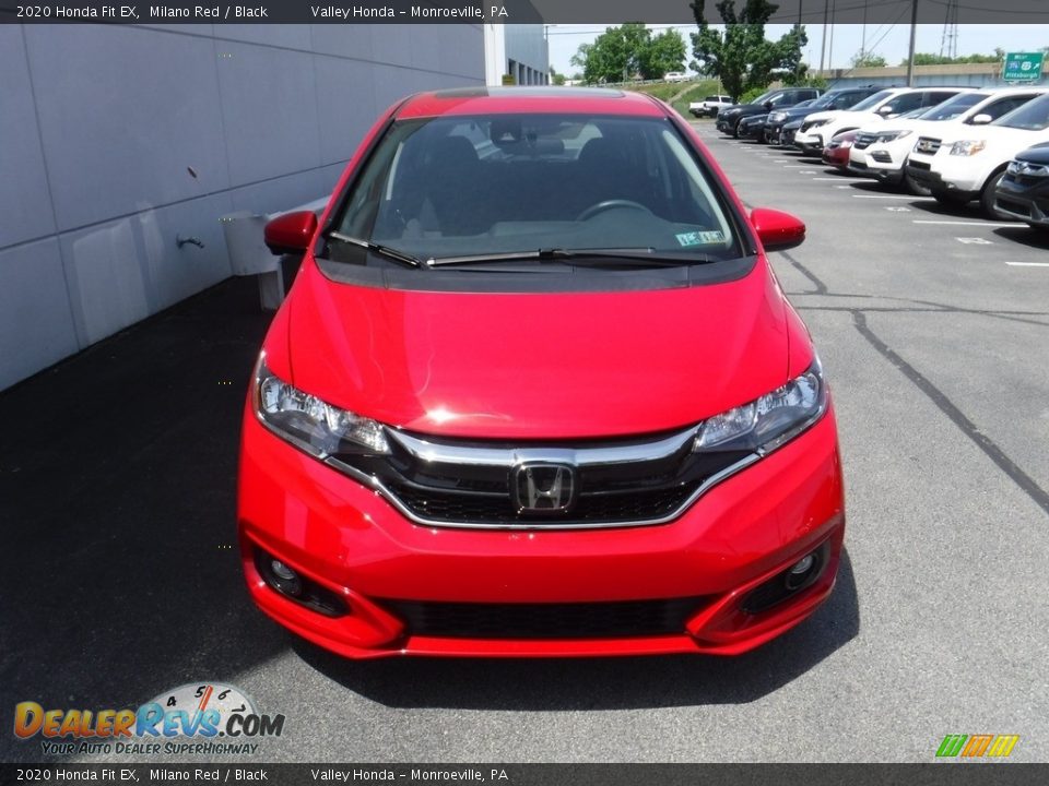 Milano Red 2020 Honda Fit EX Photo #3