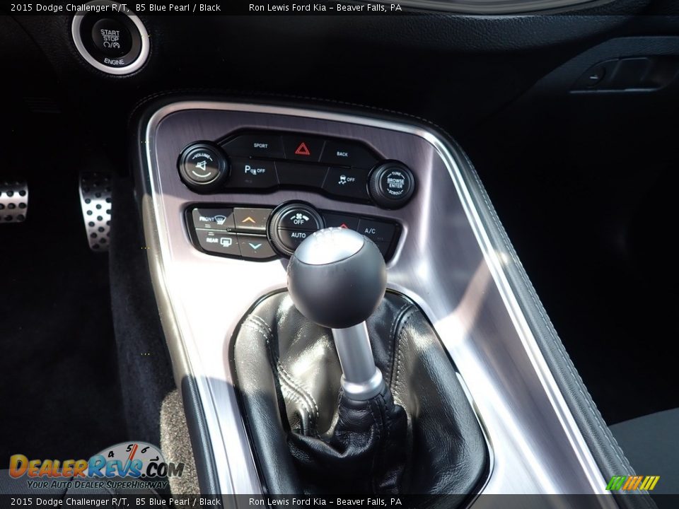 2015 Dodge Challenger R/T B5 Blue Pearl / Black Photo #17