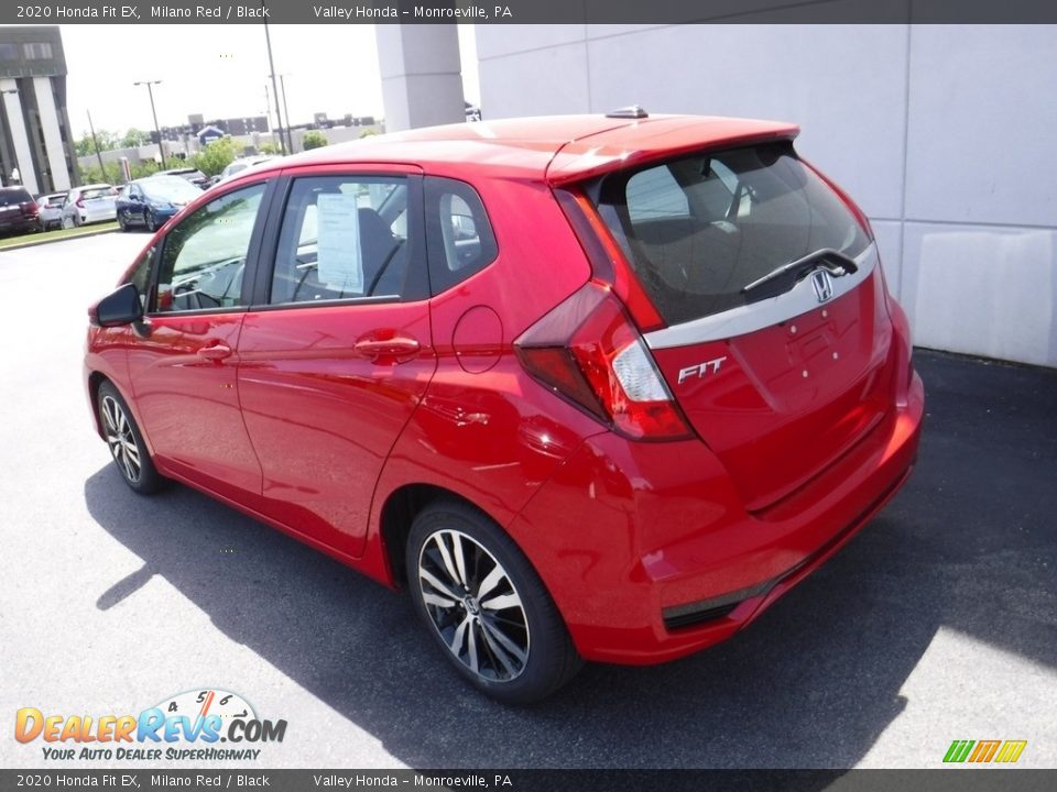 Milano Red 2020 Honda Fit EX Photo #7