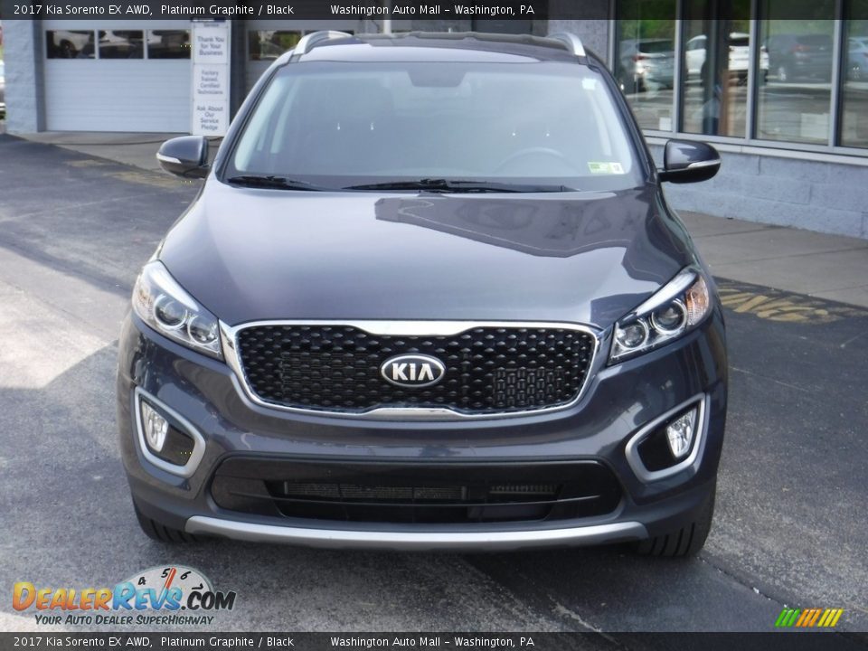 2017 Kia Sorento EX AWD Platinum Graphite / Black Photo #4