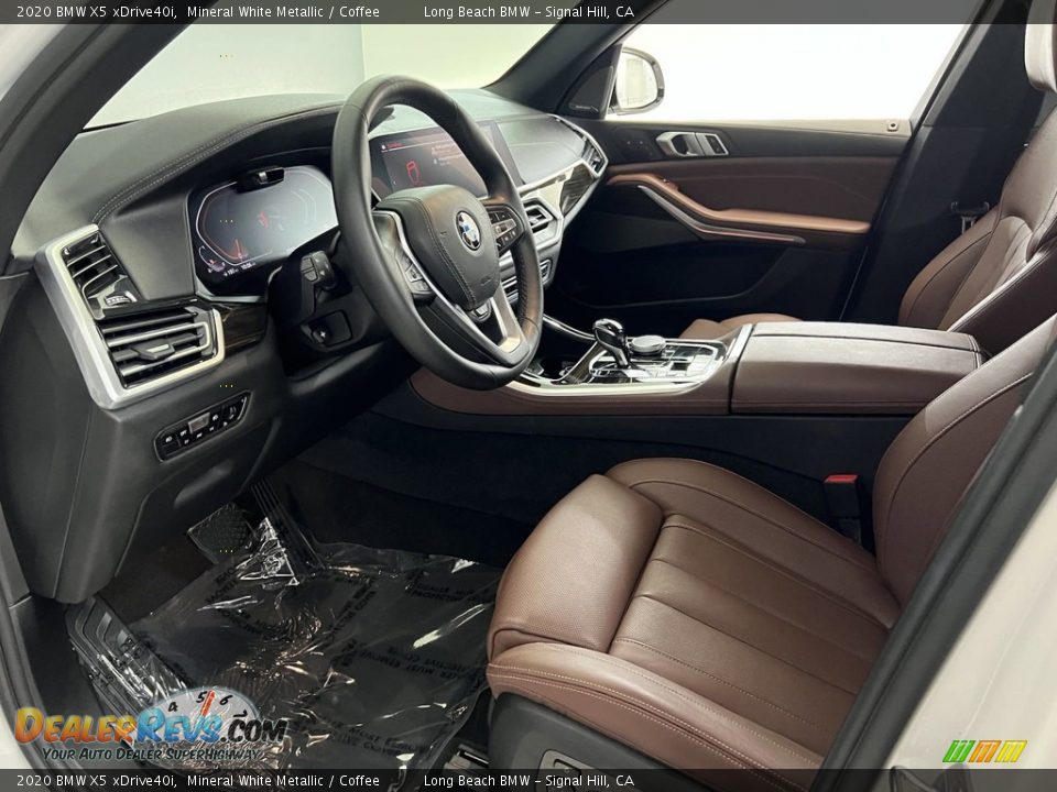 Front Seat of 2020 BMW X5 xDrive40i Photo #24