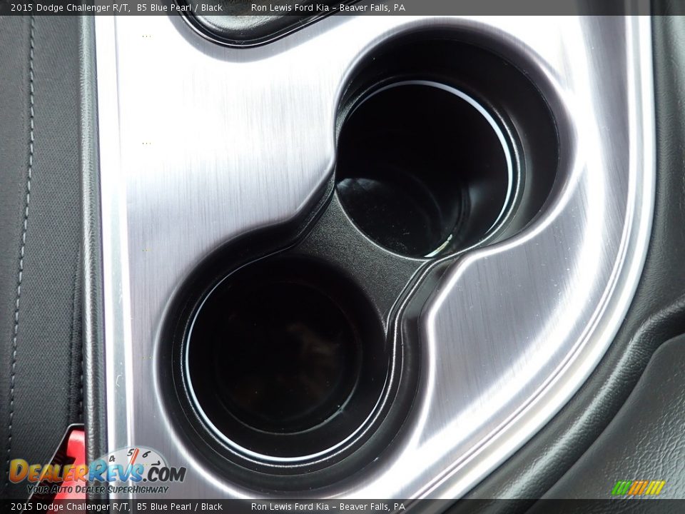 2015 Dodge Challenger R/T B5 Blue Pearl / Black Photo #22