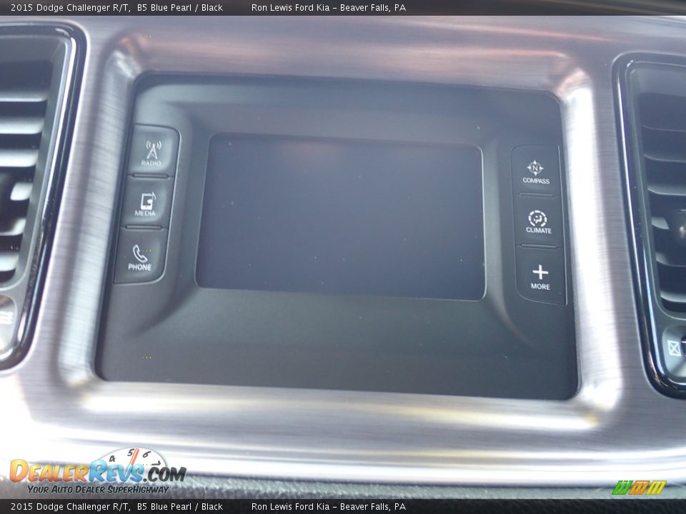 2015 Dodge Challenger R/T B5 Blue Pearl / Black Photo #24