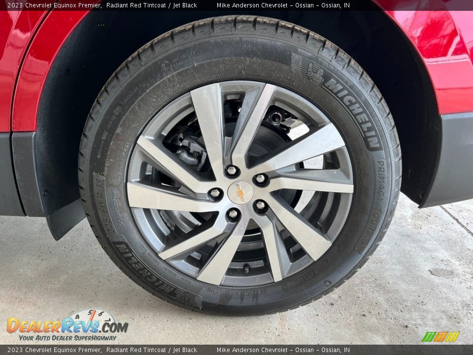 2023 Chevrolet Equinox Premier Radiant Red Tintcoat / Jet Black Photo #11